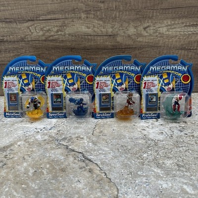 Vintage MegaMan NT Warrior Bundle Figure 2004 Mattel BattleChip CP1 New Rare