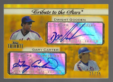 Dwight Gooden Gary Carter 2011 Topps Tribute Signatures Autographs Auto 25/25