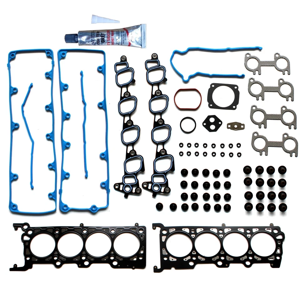 Juego de juntas de culata para Ford E-150 E-250 Explorer 2004-2008 4,6 L V8 SOHC VIN W Foto 3 de 4