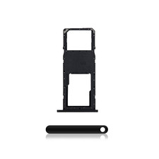 Single Sim Card Tray Holder Replacement for Samsung A11 A115U 2020 BLACK
