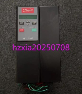 1pc used  Danfoss VLT2955PT4B20STR0DBF00A00C1 5.5KW 380V  inverter