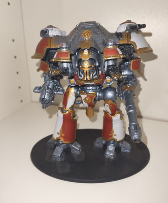 Warhammer 40k Imperial Knights Castellan Bemalt
