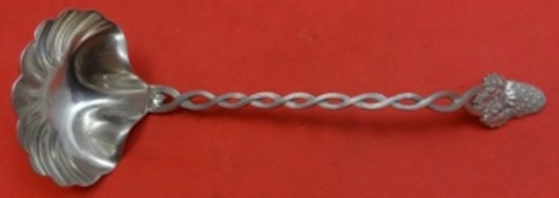 Strawberry Vine by Tiffany & Co. Sterling Silver Sauce Ladle 7 1/4"