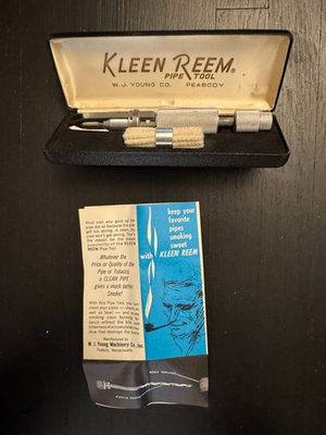 #ad Vintage Kleen Reem W.J. YOUNG CO Peabody Pipe Tool Kit Original Box $44.99