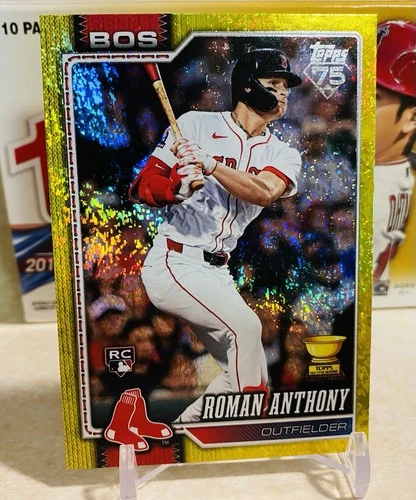2026 Topps Series 1 Baseball Red Sox Roman Anthony Yellow Holo Foil/399 RC 🔥