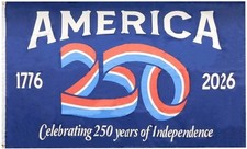 3 X 5 America 1776-2026 250th Anniversary DOUBLE SIDED Flag Semiquincentennial 1
