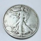 1940-S Walking Liberty Half Dollar 90% Silver FINE DETAILS #9884