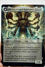 Ojer Taq, Deepest Foundation Proxy Card with Custom designed art