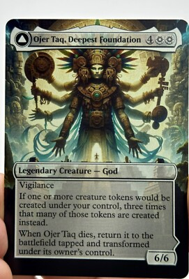 #ad Ojer Taq Deepest Foundation Proxy Card with Custom designed art $4.32