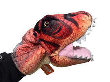 Wild Republic Wild Calls Puppet with Sound T-Rex NWT
