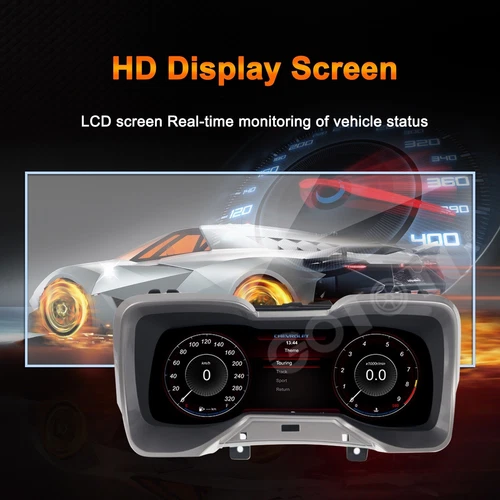LCD Digital Cluster Instrument Speedometer For Chevrolet Camaro 2010-2015 - Bild 5 von 11