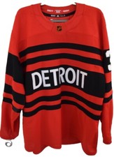 Detroit Red Wings Reverse Retro 2.0 MiC Game Worn Adidas Size 56 Made In Canada