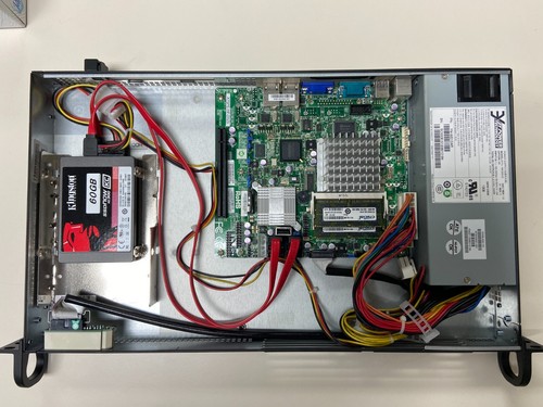 Supermicro X7SPE-HF-D525 Intel Atom D525 8GB Ram SSD(x2) + Enclosure - Picture 4 of 7
