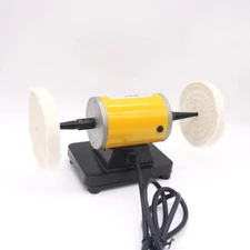 Polishing Machine Small Portable Adjustable Speed Polisher with Cloth Wheel