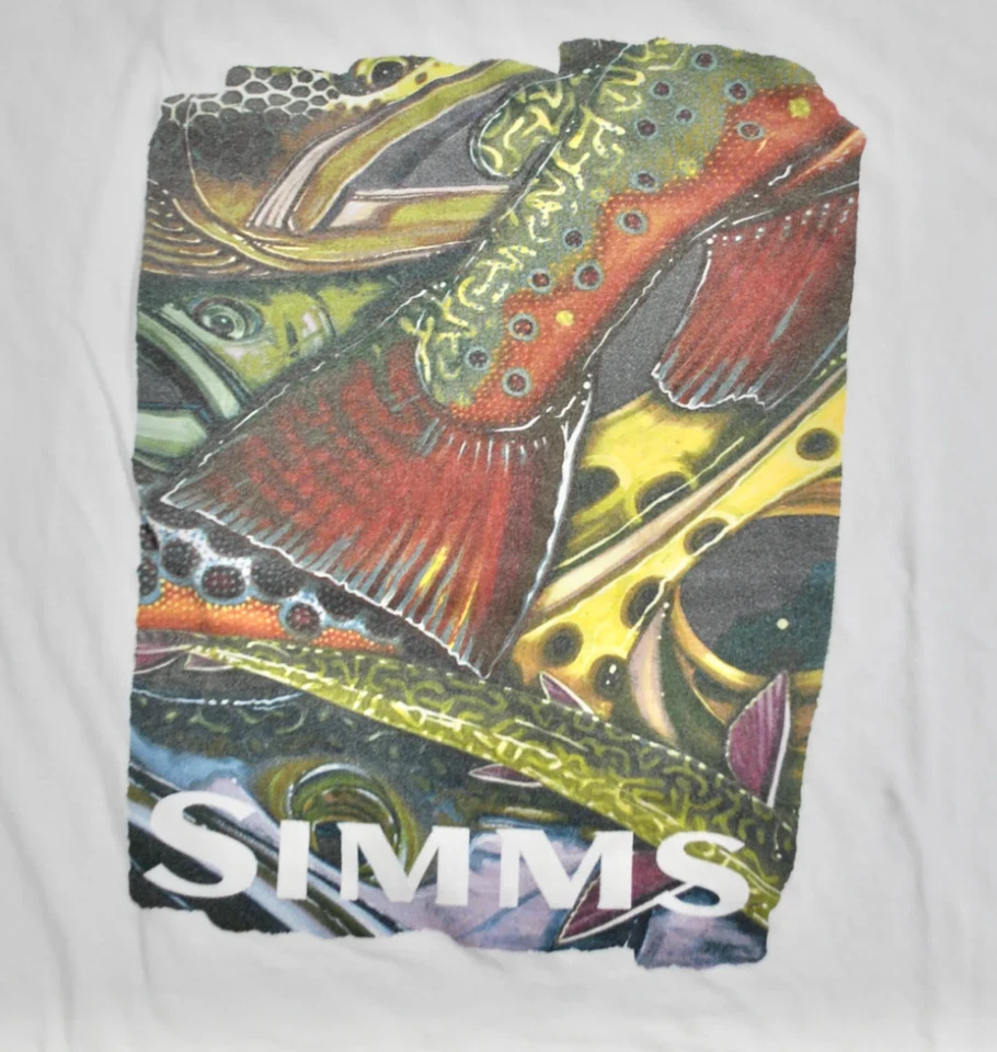 Simms Fishing Shirt Size X-Large - Image 2 of 4