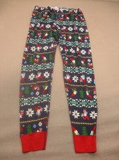Hanna Andersson Size L Womens 100 Organic Cotton Knitted Warm Pajama Pants 819