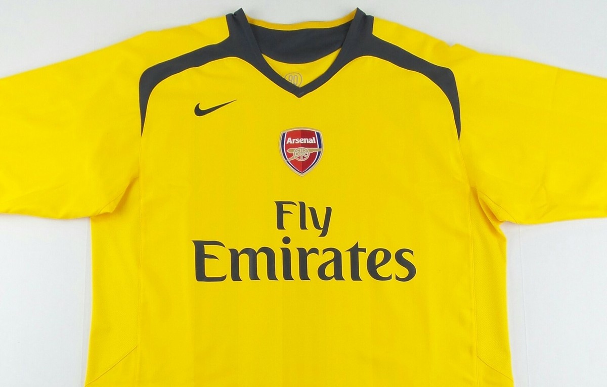 Vintage Nike 2006-2007 Arsenal Gunners FC Soccer jersey Size