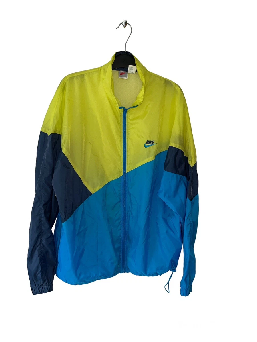 Yellow nike deals windbreaker mens
