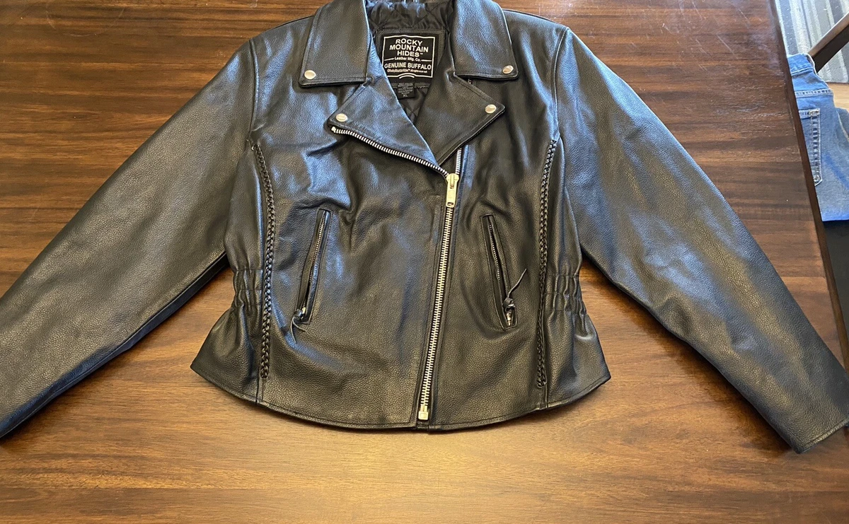 Rocky mountain hides buffalo leather best sale jacket