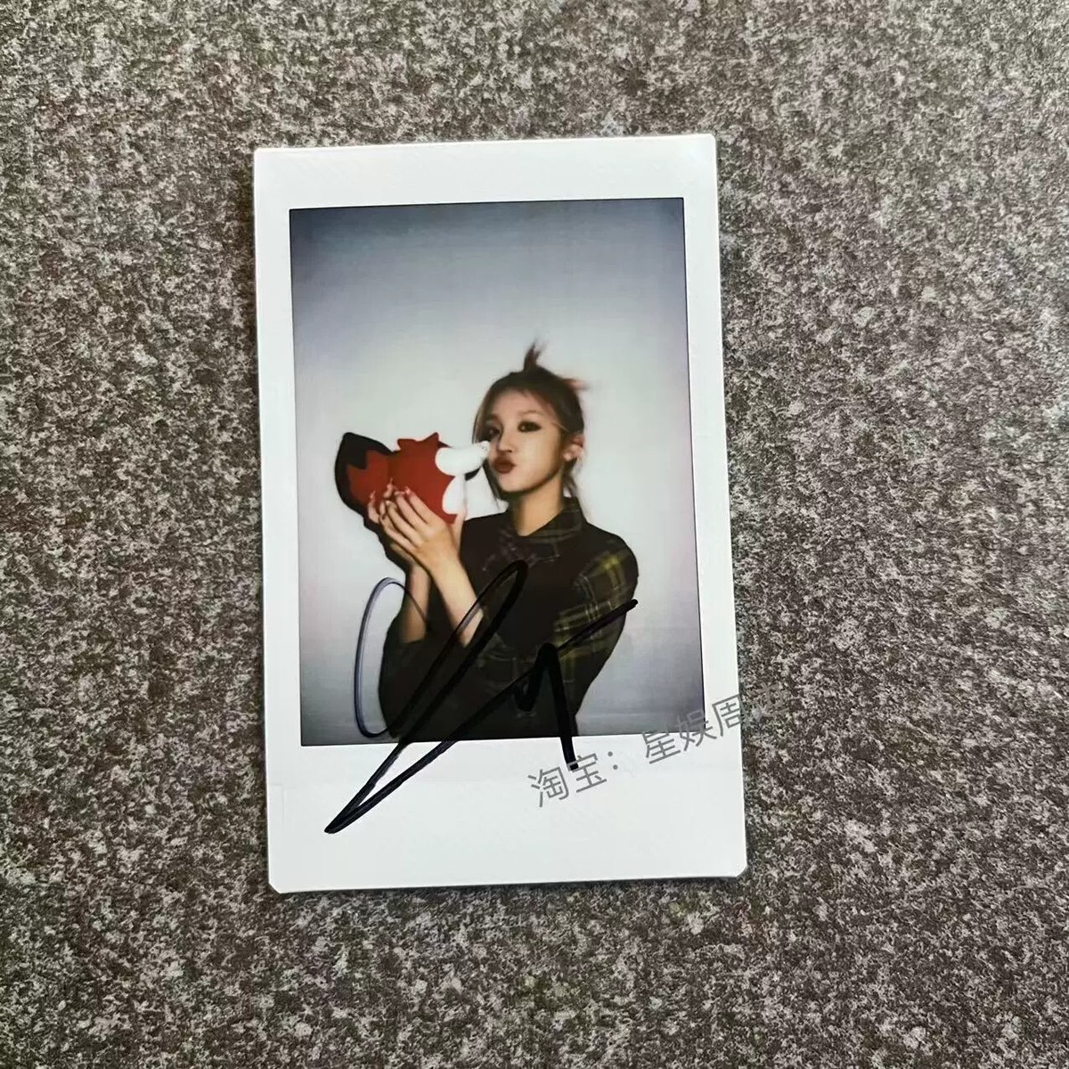 Gidle Autograph Photos Polaroid Fidelity Signature Gifts 3