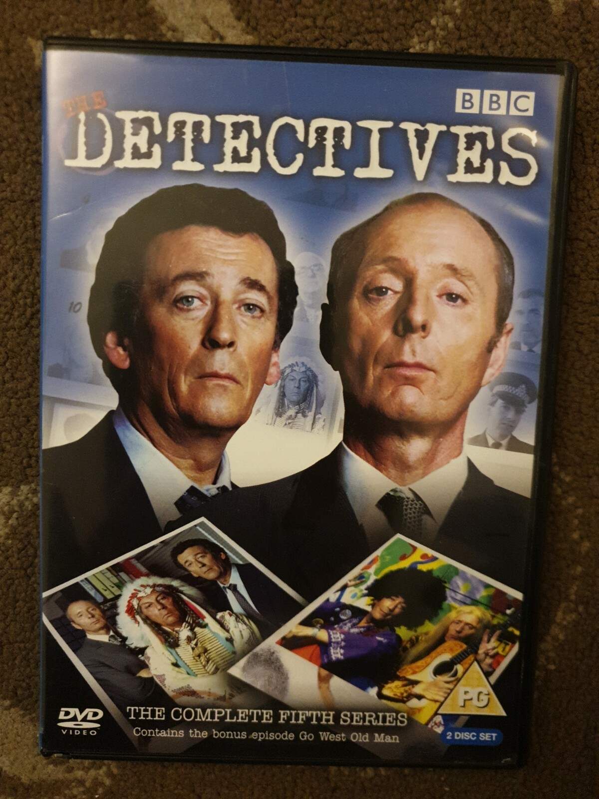 THE DETECTIVES COMPLETE SERIES 5 DVD JASPER CARROTT ROBERT POWELL COMEDY