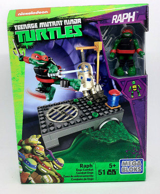 Mega Bloks Construx Teenage Mutant Ninja Turtles TMNT Sewer Set Raphael NIB
