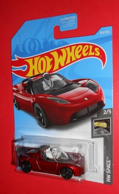 Hot Wheels Tesla Roadster With Starman Hw Space 109250 Ships Free 887961703863 Ebay