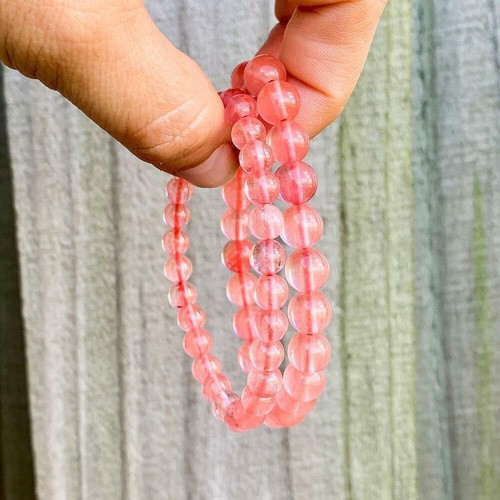 Pulsera de piedras preciosas naturales elástica elástica 6 mm 8 mm genuina hecha a mano para hombres y mujeres - Imagen 27 de 93