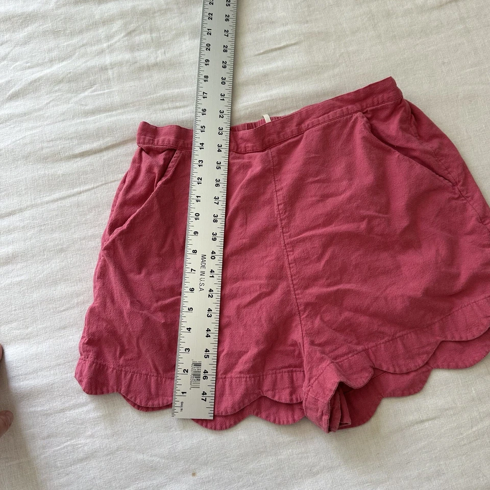 Pantalones Cortos de Playa Free People Rosa L Harén Elástico Larga Caída Entrepierna Boho Foto 4 de 4