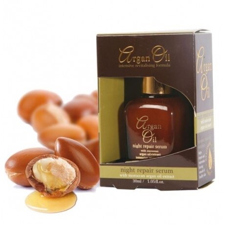xpel argan oil night repair serum