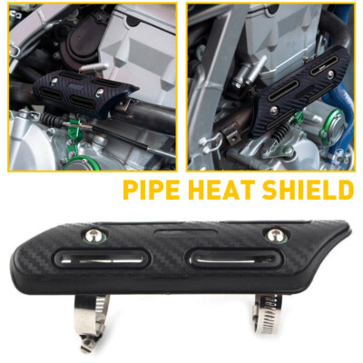 Black Pipe Heat Shield Protector Cover Fits For KTM SXFF SMR 250 350 450 500 B
