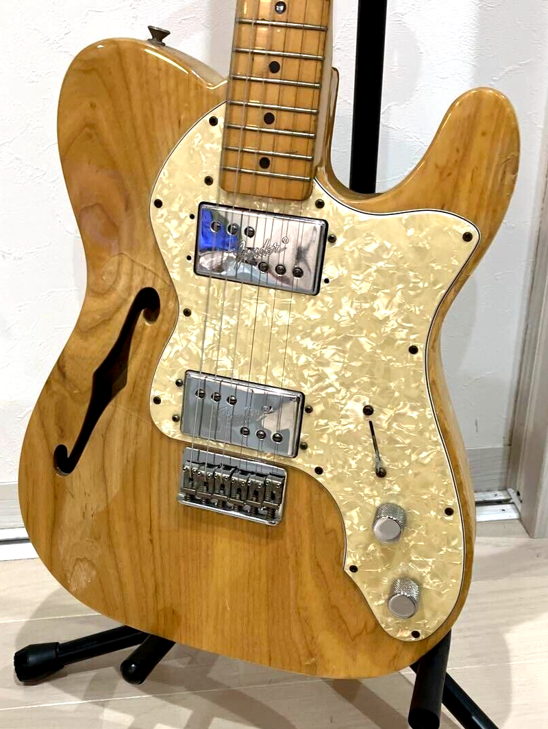 Fender Mexico '72 Telecaster Thinline Electric guitar Good condition JAPAN