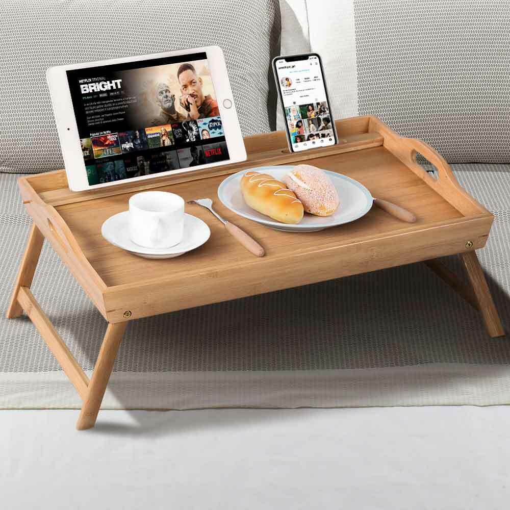 Vassoio per divano pieghevole bracciolo da tavolo supporto a Clip vassoio  per Snack TV in bambù naturale per porta cellulare piastra per tazza per  bottiglia con telecomando - AliExpress