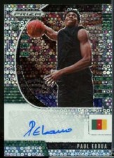 Paul Eboua 2020-21 Panini Prizm Draft Picks Prospect Autographs Fast Break #53 