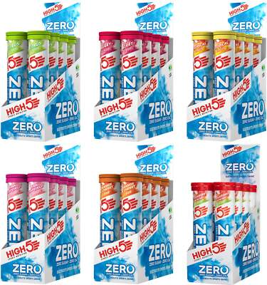 High 5 Zero Electrolyte Hydration Sport Getränk Tabletten Box mit 8 Laufen