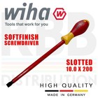Wiha 00832 Slotted Screwdriver 10mm 1000v VDE Electrician Flat Head SoftFinish