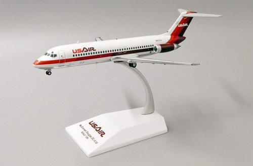 DC-9-30 US AIR POLISHED REG: N933VJ WITH STAND - JC WINGS XX2213 1/200