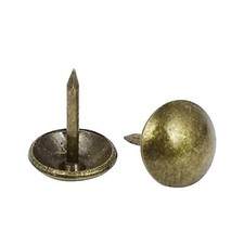 100PCS Bronze Upholstery Nail Tacks 3/4 Inch Sofa Shoe Wood Furniture DIY