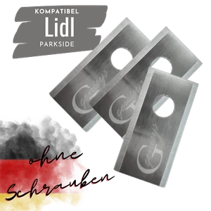 18 Lames de rechange pour tondeuse Parkside PMRA - 1-hole - sans vis