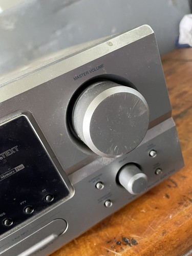 Denon Receiver AVR-1705 6.1 Channel AUX TV DVD CD TUNER Silver - Spares/Repairs - Picture 4 of 10