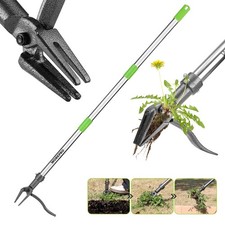 WORKPRO Weed Puller Tool 44 Handle Heavy-Duty...