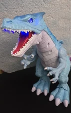 Robo Alive Interactive Ice-Blasting Roaring Dragon walks and Roars Action Figure