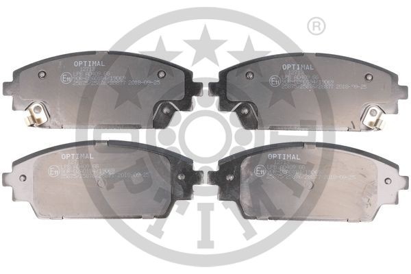 Optimal BP-12713 BremsklöTze, BremsbeläGe Vorne FüR Mazda 3 (Bm, Bn)-image