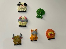 Vintage Magnets Plastic Cartoon Animals Magne...