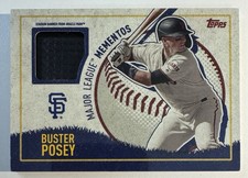 2020 Topps Opening Day Buster Posey Major League Mementos Banner Relic #MLM-BP