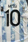Authentic Signed Lionel Messi 2021 Copa America Final Argentina Shirt Beckett