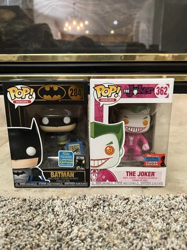 Funko Pop! DC Universe - The Joker & Batman - NYCC & SDCC (Exclusive)