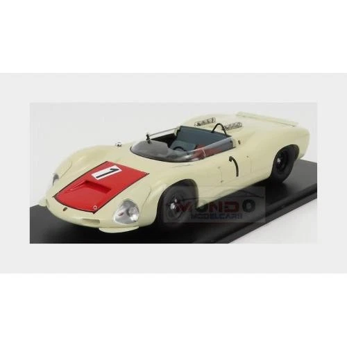 1:18 MATRIX Porsche 910-8 Bergspider #1 1967 White Red MXL1607-012 - Immagine 2 di 2