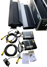 Kino Flo Lighting System Gaffer Kit 4 Bank 2 Light Kit - 2 x 4'  4 Lamps W/Case