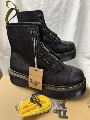 DR. MARTENS Sinclair soft leather platform boots uk6